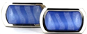 Blue Cufflinks with Stones