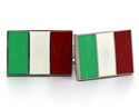 Italian Flag Cufflinks