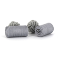 Light Gray Barrel Cufflinks