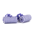Lilac and White Barrel Cufflinks