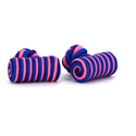 Barrel Cufflinks in Pink, Purple, and Blue