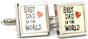 Best Dad Cufflinks