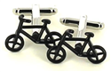 Black Bicycle Cufflinks
