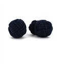 Large Dark Blue Ball Cufflinks