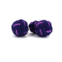 Large Purple and Mauve Ball Cufflinks