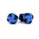 Large Black and Blue Sphere Cufflinks