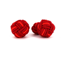 Large Red-Tone Ball Cufflinks