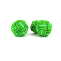 Large Green Toned Ball Cufflinks