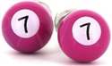Fuchsia Billiard Ball Cufflinks 7
