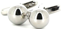 Metallic Sphere Cufflinks