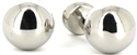Silver Ball Cufflinks I