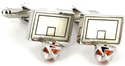 Basketball Hoop Cufflinks