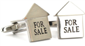 House for Sale Cufflinks