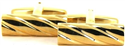 Golden Cylinder Cufflinks