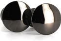 Black Circular Cufflinks I