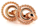 Copper Cufflinks III