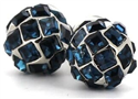 Blue Crystal Cufflinks