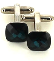 Blue Crystal Cufflinks