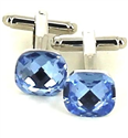 Blue Crystal Cufflinks
