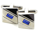 Square Crystal Cufflinks