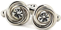 Linked Crystal Cufflinks