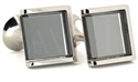 Mirror Crystal Cufflinks