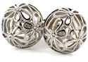 Floral Crystal Cufflinks