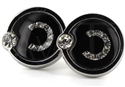 Black Crystal Cufflinks