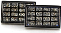 Black Crystal Cufflinks IV