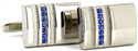 Rectangular Crystal Cufflinks III