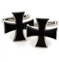 Black Cross Cufflinks
