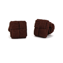 Chocolate Square Cufflinks