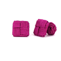 Fuchsia Square Cufflinks