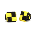 Brown and Yellow Square Cufflinks
