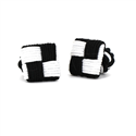 Black and White Square Cufflinks