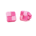 Light and Deep Pink Square Cufflinks