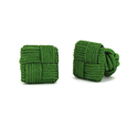 Forest Green Square Cufflinks