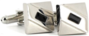 Square Cufflinks with Stones I