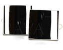 Convex Square Cufflinks