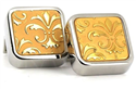 Gold Square Cufflinks
