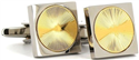Golden Square Cufflinks II