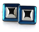 Enamel Square Cufflinks