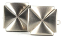 Diagonal Line Square Cufflinks