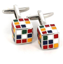 Rubik's Cube Cufflinks