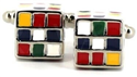 Rubik's Cube II Cufflinks