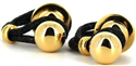 Golden Chess Rope Cufflinks