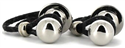 Black Chess Rope Cufflinks