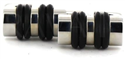 Cylindrical Rope Cufflinks