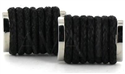 Black Rope Cufflinks III