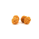 Double Pumpkin Ball Cufflinks